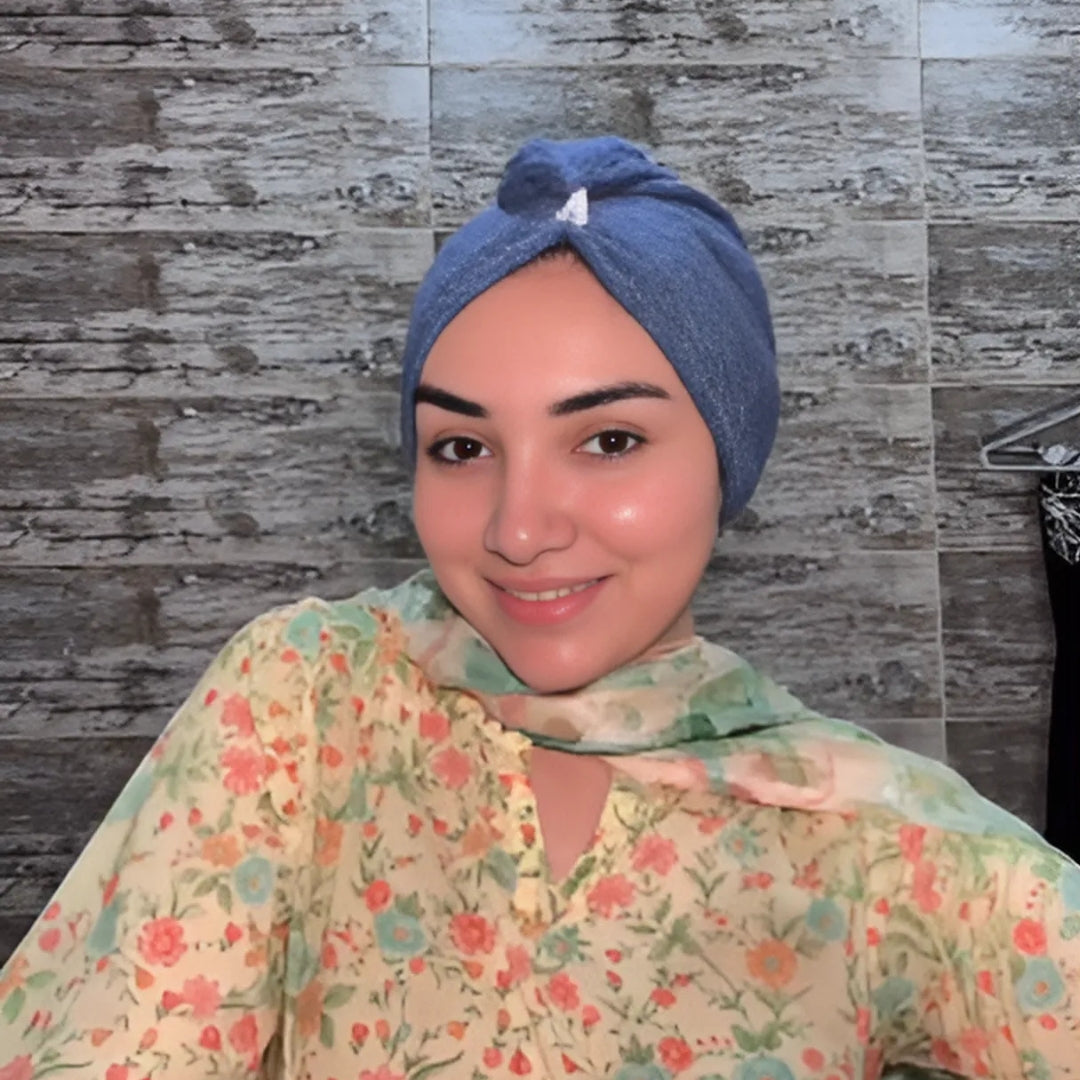 Head & Hair Drying Microfiber Towel