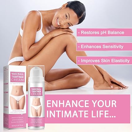 Feminine Intimate Tightening Cream - Natural Intimate Moisturizer Gel for Women pH Balance | Feminine Intimate Care | 50ml | Tightening Gel for Vag - Effective Enhances Tightness and Elasticity