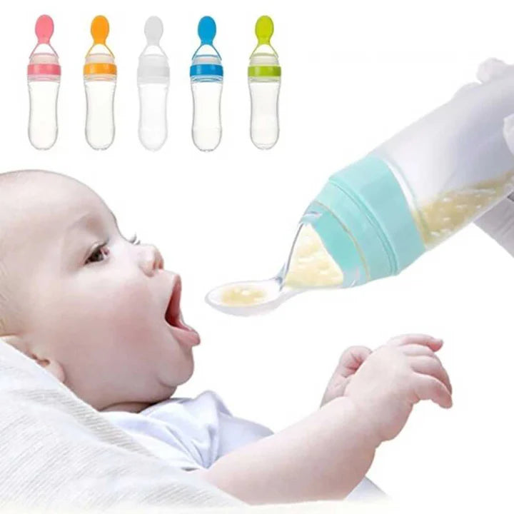Baby Silicon Spoon Feeder