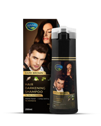 UK-Based 5-in-1 Hair Color Shampoo | Dark Brown & Natural Black | 200ML