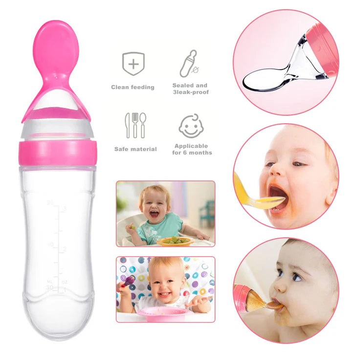 Baby Silicon Spoon Feeder