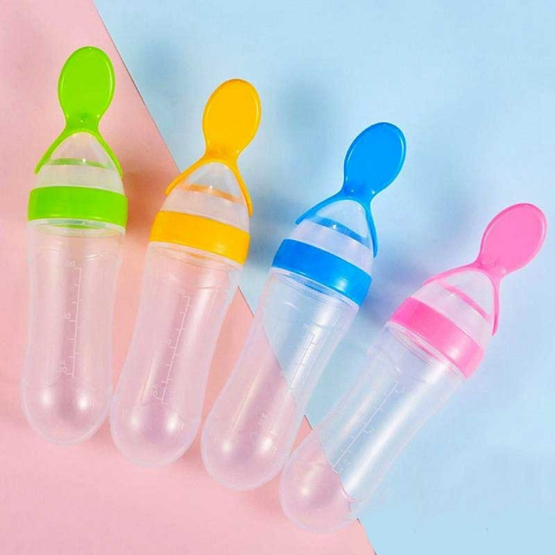Baby Silicon Spoon Feeder